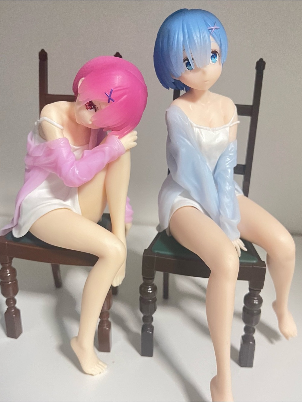 Banpresto re:zero relax time rem and ram